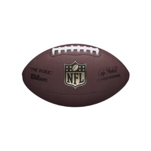 كرة قدم مركبة من NFL The Duke طبق الأصل، مقاس رسمي