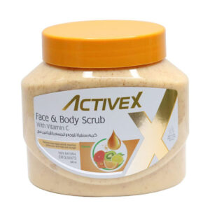 ActiveX Face & Body Scrub with Vitamin C, 500ml