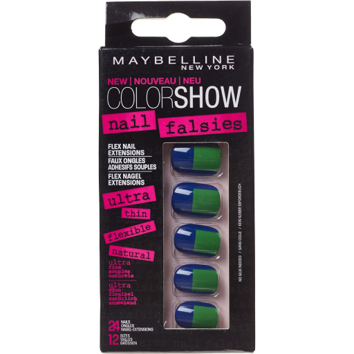 Maybelline Color Show Nail Falsies Side Squared Fake Nails