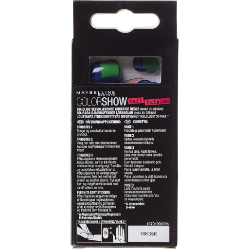 Maybelline Color Show Nail Falsies Side Squared Fake Nails - Image 2