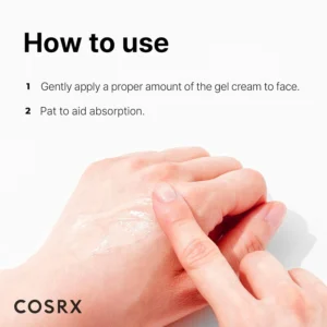 how to use Cosrx Hydrium Green Tea Aqua Soothing Gel Cream 50G