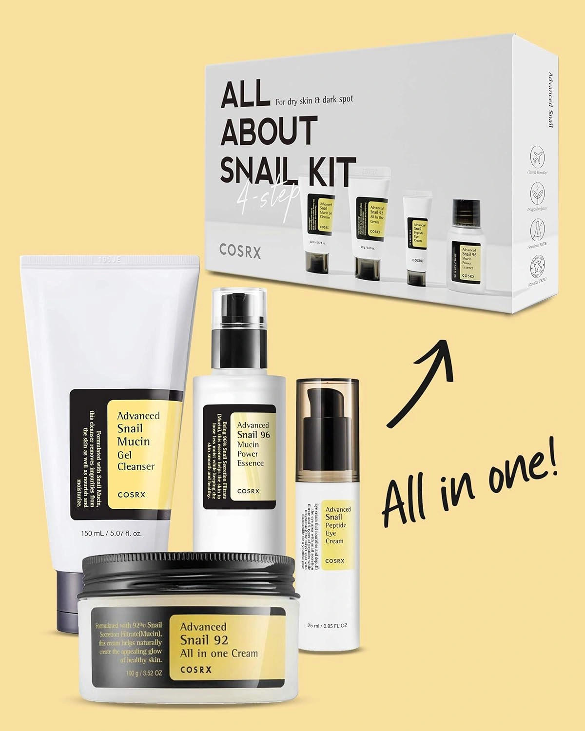 product Cosrx All About Snail Kit
