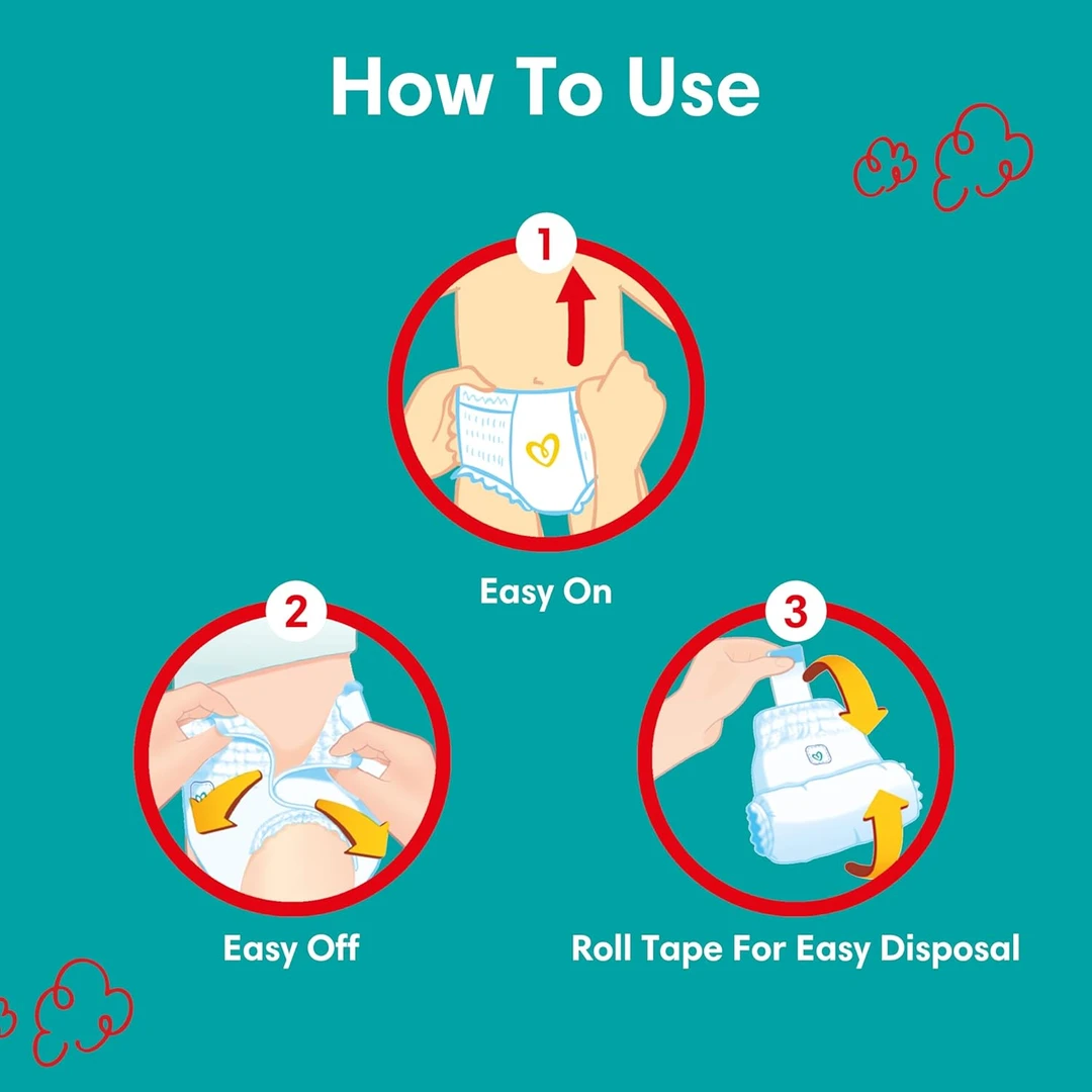 Pampers Rash Protection Diaper - Size 3 - 16 Counts - Image 4