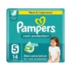 Pampers Rash Protection Diaper - Size 3 - 14 Counts