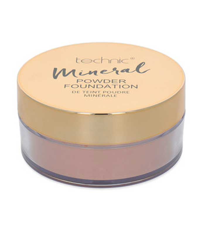 Technic Cosmetics - Powder Foundation Mineral Powder Foundation - Ivory )10G