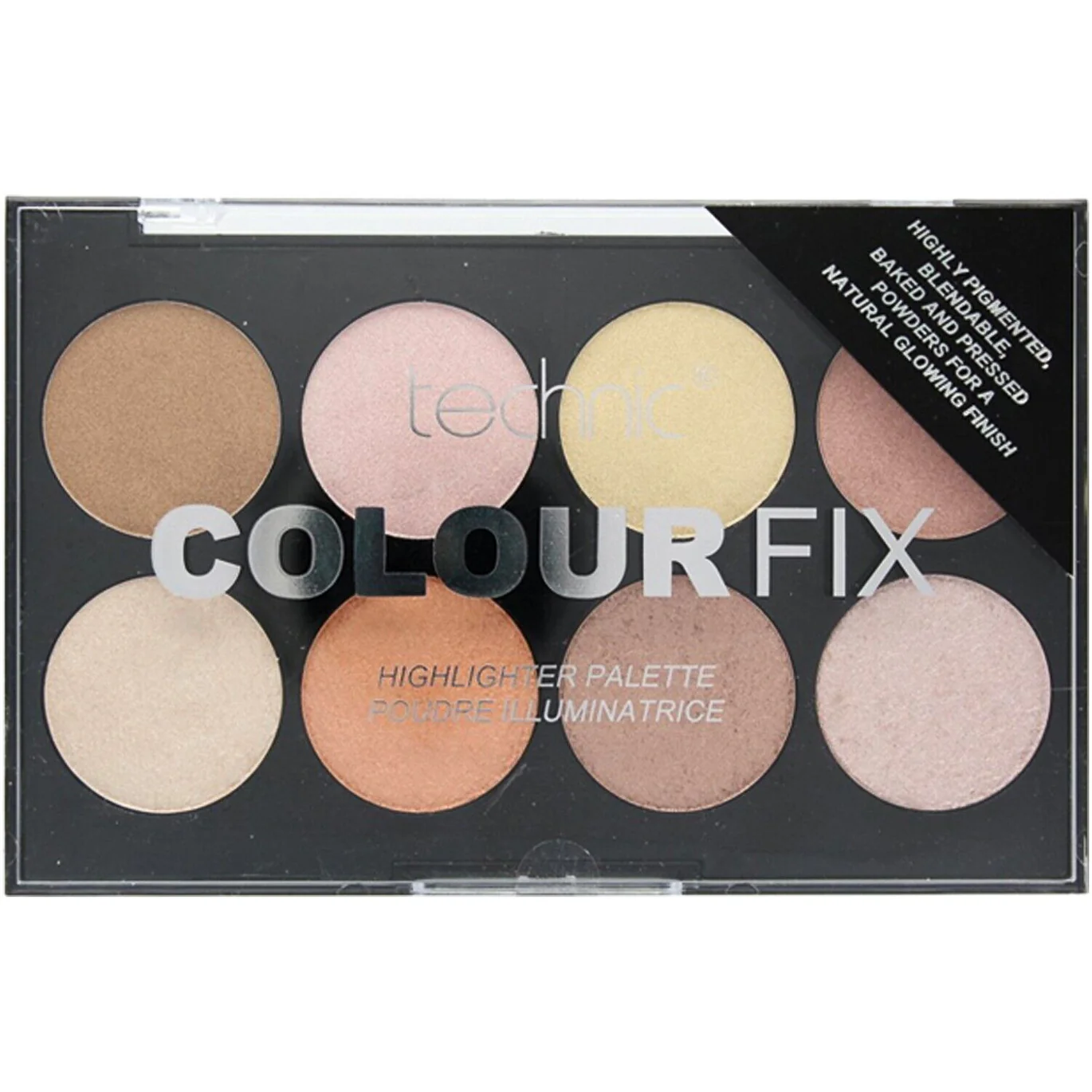Technic Cosmetics Colour Fix Highlighter Palette