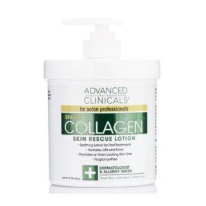 Advanced Clinicals Collagen Skin Rescue Lotion - 454 Gm