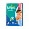 Pampers Active Baby Diapers - Size 4 - 16 Nappies X 36