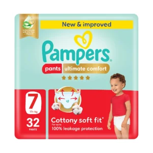 Pampers Pant Ultimate Comfort Diapers - Size 7 - 32 Nappies X 2