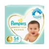 Pampers Premium Care Diapers - Size 4 ( 9-14kg ) - 54 Nappies