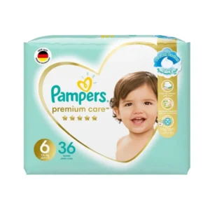 Pampers Premium Care Diapers - Size 6 - (13+kg) - 36 Nappies X 2