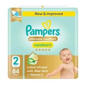 Pampers Ultimate Comfort Diapers - Size 2 - 84 Nappies
