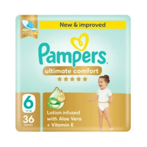 Pampers Ultimate Comfort Diapers - Size 6 - 36 Nappies