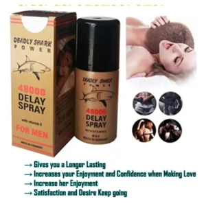 Deadly Shark 48000 Delay Spray for Men
