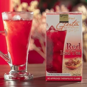 GlutaLipo 12 in 1 Gluta Lipo Gold Series Red Iced Tea – 250 Gm
