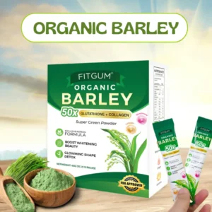 Fitgum Organic Barley Weight Loss Detox Powder - 45g