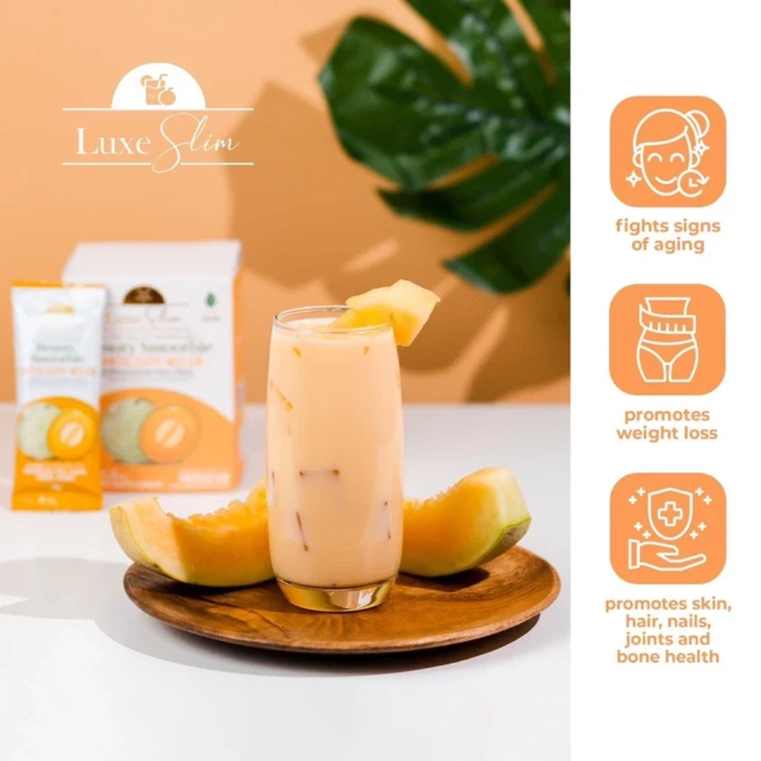 Luxe Slim Beauty Smoothie Cantaloupe Melon – 210 Gm - Image 2