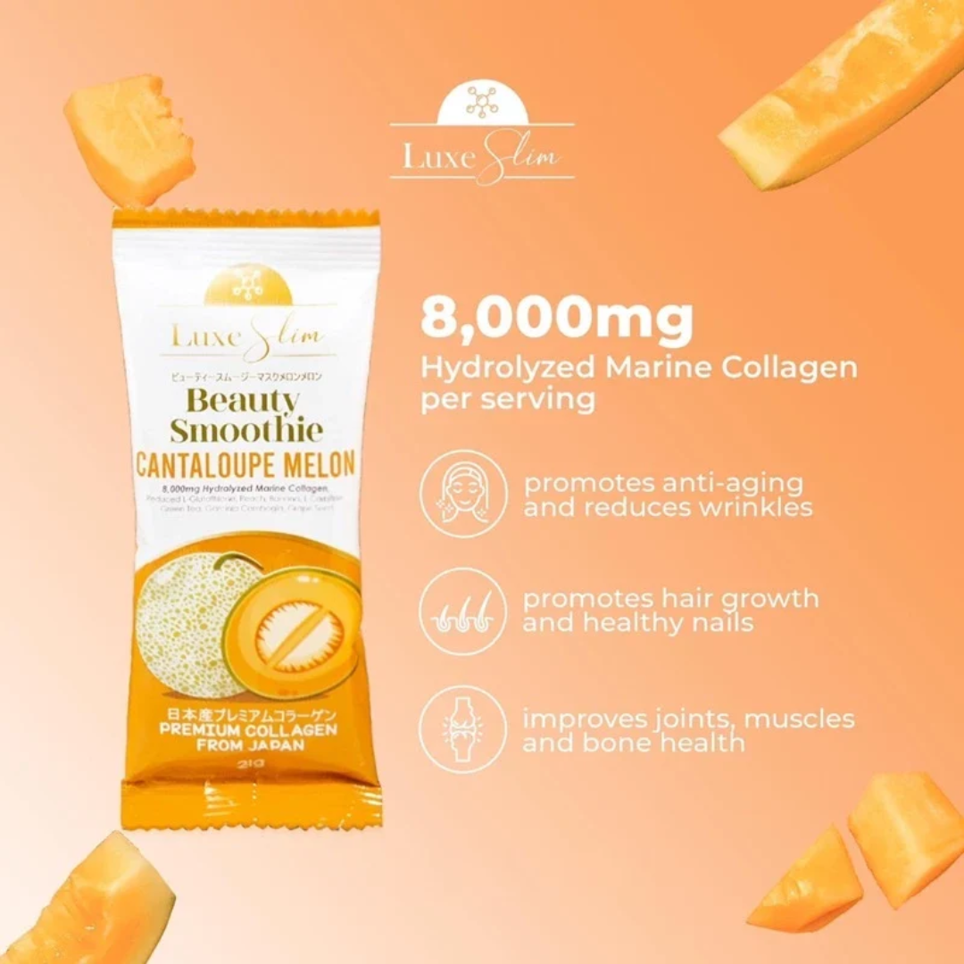 Luxe Slim Beauty Smoothie Cantaloupe Melon – 210 Gm - Image 4