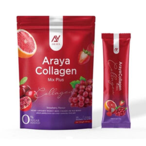 Araya Collagen Mix Plus Strawberry Flavour 0% Sugar