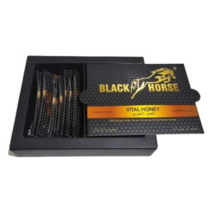 Black Horse Honey Double Sticker