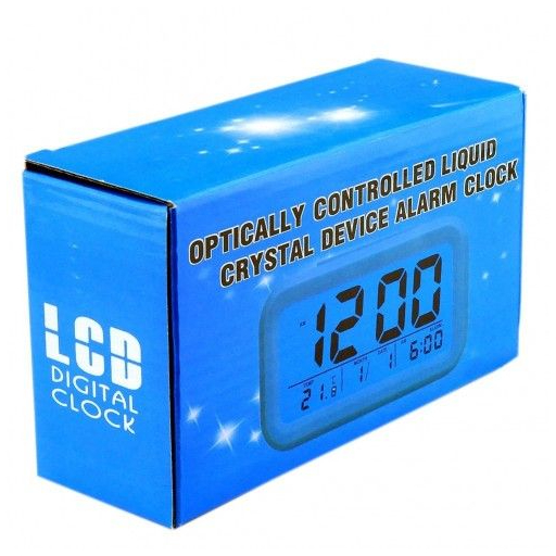 Digital Bedside Clock With Sensor