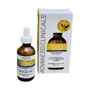 Advanced Clinicals Professional Strength Retinol Serum – Anti-aging, Wrinkle Reducing (1.75 Oz)