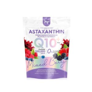 Joji Dietary Supplement – Astaxanthin 200,000 From Haematococcus Pluvialis Extract With Mixed Berry Flavor