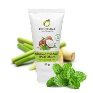Tropicana Virgin Coconut Oil Hand Cream Lemongrass & Mint