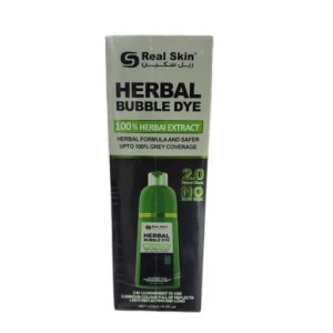 Real Skin Herbal Bubble Dye Natural Black