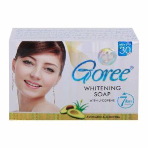 Goree Whitening SOAP With Lycopene 7 Days With Spf 30 Avocado & Alovera